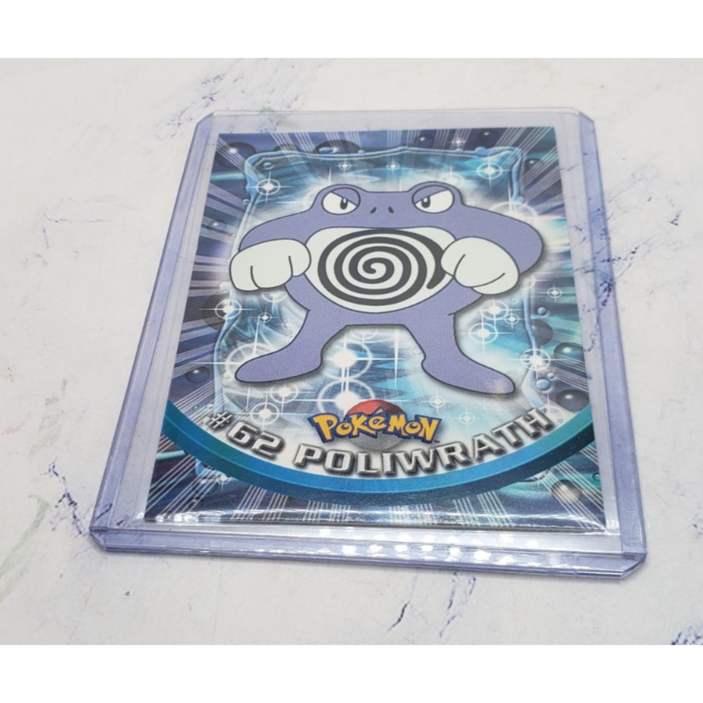 Topps Polywrath #62 Pokemon Trading Card Game 1999 TV Series Vintage - Picture 3 of 4